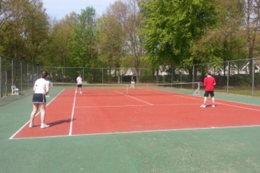 Vrijstaande Recreatievilla Met Ruime Omheinde Tuin Posterholt Ngoại thất bức ảnh